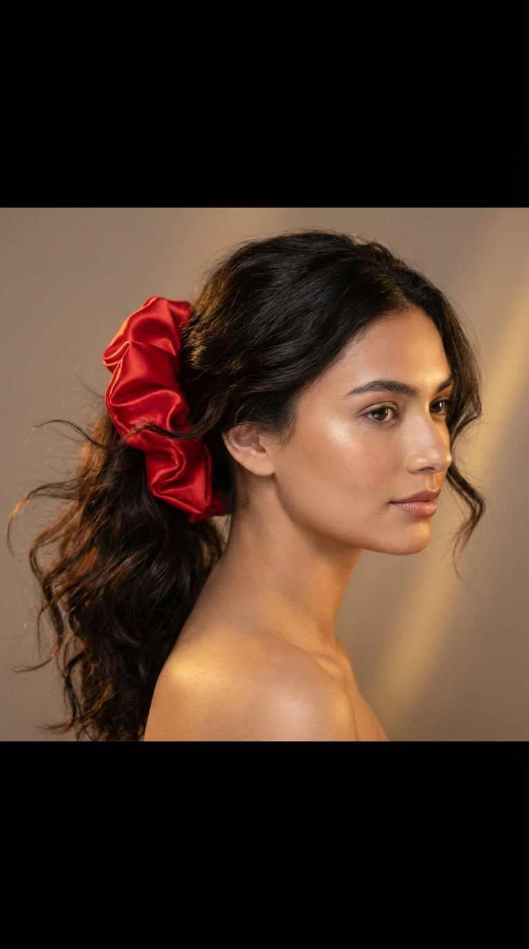 Lady in red