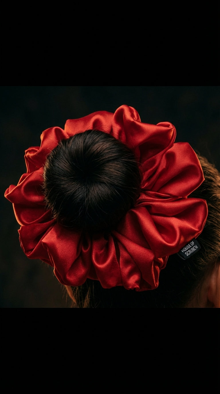 Lady in red